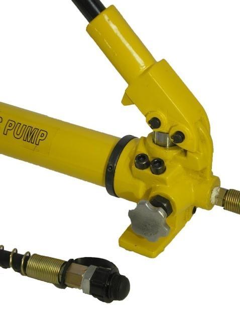 Hohlzylinder (20T-50mm), Hyd. Handpumpe (700bar, 700cm3) (B-700+YG-2050K)